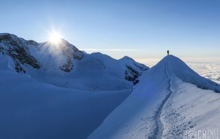 Lyskamm-Überschreitung Wallis